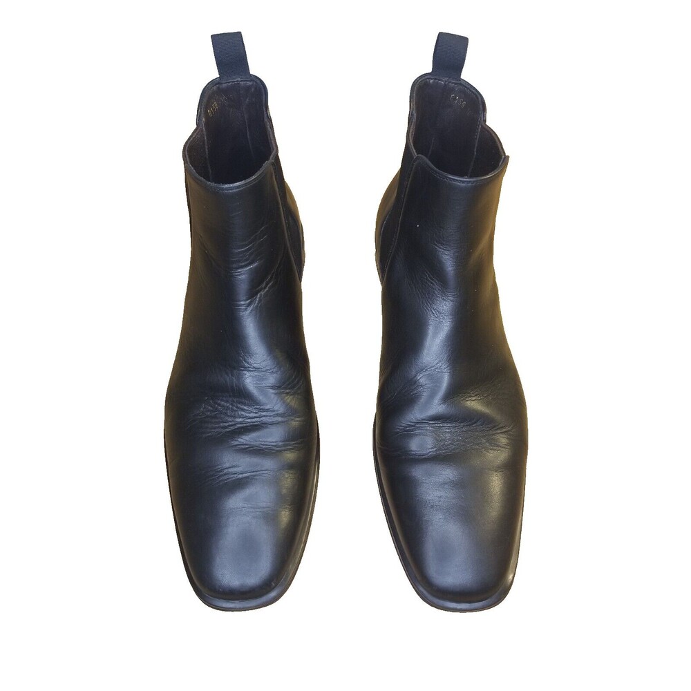 To Boot New York Men's Size 10.5 Adam Derrick 8158 Black Leather Dress Chelsea